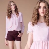 ราคา Royal Ivy Regatta Pink Shirt (815278628)