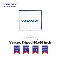 ราคา Vertex Projector Screen จอโปรเจคเตอร์ จอรับภาพ แบบขาตั้ง 3 ขา 60x60 นิ้ว 1:1 ขนาด 157x157 ซม. (13178351550)
