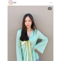 ราคา Mitr Audrey size S (usedonce) เสื้อmitr สีเขียวพาสเทล สวยมากคะ งานดีไม่มีตำหนิ พร้อมส่ง ช้อป1690 (27263916736)