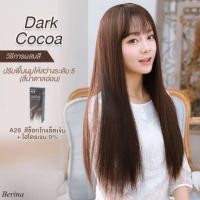 ราคา ครีมย้อมผม เบอริน่า A28 สีน้ำตาลช็อคโกแลต (17276382145)