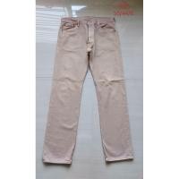 ราคา กางเกงยีนส์มือสอง ลีวาย501 สีน้ำตาล เอว35/44/8 (E55) (25363541688)