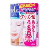 ราคา Kose Cosmeport Clear Turn White Mask สูตรไฮยารูลอน กล่องละ5แผ่น (385604567)