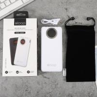ราคา มาใหม่!!! E30แบตสำรอง Power Bank ELOOP 30000 mAh รับประกัน1ปี แถมซองกันน้ำ มี สายชาร์จ ในตัว 4หัว (7660796565)