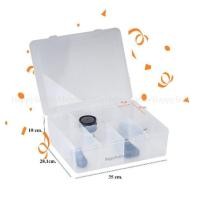 ราคา กล่องพลาสติก ใส่ของ อุปกรณ์ อเนกประสงค์ 8 ช่อง สีใส DIvided Box TFL008 (1271857567)