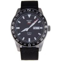 ราคา Seiko 5 Sports Automatic นาฬิกาข้อมือผู้ชาย สีดำ สายผ้ารุ่นSRP667K1 (340080832)