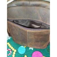 ราคา กระเป๋าครอสบอดี้ชาย หนังนูบัค หนังแท้ (26920509625)