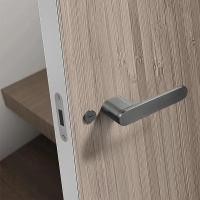 ราคา Eco-อิตาลีล็อคประตูที่เรียบง่ายในร่มห้องนอนล็อคประตูห้องสีขาวโมเดิร์นแม่เหล็กปิดเสียงล็อคประตูไม้แม่เหล็ก (24986357039)