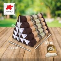 ราคา หมอนสามเหลี่ยม 15 ช่อง นุ่นสีขาว100% [40x50x36cm] หมอนอิงสามเหลี่ยม หมอนอิง หมอนสามเหลี่ยม Thai Cushion (9139115850)