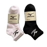 ราคา Mizuno ถุงเท้าผ้าฝ้าย ถุงเท้ายาวปานกลาง ซับเหงื่อ และระบายอากาศ ถุงเท้าบาสเก็ตบอล สีขาวและสีดํา (24924864009)