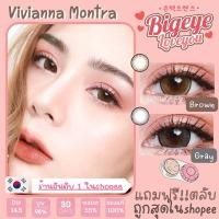 ราคา คอนแทคเลนส์Vivianna Brown / Gray / Black (Montra) ขนาดบิ๊กอาย (8667737627)