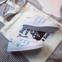 ราคา Promotion Adidas Hologram holographic laser superstar shoes (25753665079)