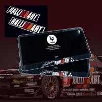 ราคา กรอบป้ายทะเบียนรถยนต์ : ลาย Mitsubishi Ralli art (14075112480)