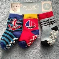 ราคา ถุงเท้า Carters กันลื่น สําหรับเด็ก 12-24 เดือน 3 ชิ้น (25612917482)