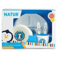 ราคา ชุดชามภาชนะใส่อาหารเด็ก 5 ชิ้น ยี่ห้อ Natur (9573648746)