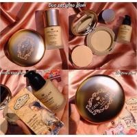 ราคา DUO SET GINA GLAM G40+G45 เซตคู่ กันน้ำ จีน่า แกรม แป้งจีน่า แกรม + รองพื้น จีน่าแกรม (13412345771)