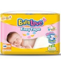 ราคา เบบี้เลิฟผ้าอ้อมเด็กแบบเทปขนาดNB 88ชิ้นและ 32ชิ้น แบบtape-boyandgirls up to 5 kg (27005281940)