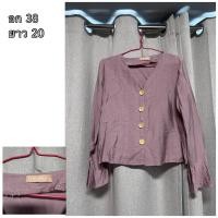 ราคา เสื้อคอวี แบรนด์ Nature (21985804610)