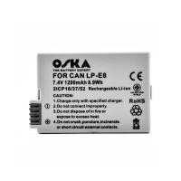 ราคา OSKA Camera Battery For Canon LP-E8 (1761003914)