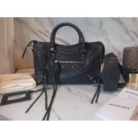 ราคา Balenciaga Small​ City Grey silver classic Stud ปี18 (6962562966)