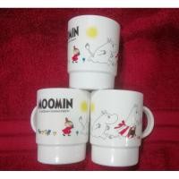 ราคา แก้วน้ำ ลายลิขสิทธิ์แท้มูมิน Moomin ป้องกันแบคทีเรีย สีขาว แพ็ค 3 ใบ (7554193708)