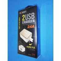 ราคา หัวชาร์จ Commy 2.4A 2 Ports USB (3346822881)