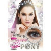 ราคา คอนแทคเลนส์ ลาย mini pony สีเทา ยี่ห้อ Wink Dia 14.0 (7337782669)