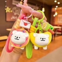 ราคา [JBTH] การ์ตูนตลกผลไม้ฮู้ดพวงกุญแจน่ารักแตงโมกล้วยเชอร์รี่ 3D สุนัขกระเป๋าเป้สะพายหลังเครื่องประดับรถยนต์อุปกรณ์เสริม [JB] (29105351765)