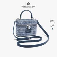 ราคา David Jones Paris 2024 Spring Summer New Collection Designer women Cossbody Bags Bags กระเป๋าผ้าใบคาวบอย (28300746723)