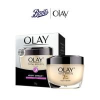 ราคา Olay โอเลย์ โททัล เอฟเฟ็คส์ 7 อิน 1 ไนท์ ครีม 50กรัม (12667289454)