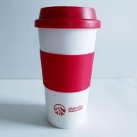 ราคา แก้วน้ำ พลาสติก2ชั้น สีแดง ขาว (1875760306)