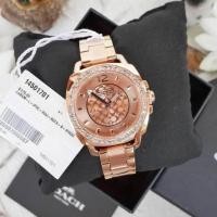 ราคา ลดราคาคะ นาฬิกาพร้อมส่งไคะ F.A Coach นาฬิกาผู้หญิง 14501700 14501701 เส้นผ่านศูนย์กลาง:34MM (29551864046)