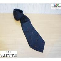 ราคา VALENTINO แท้ เนคไทสปอตลายจุด (4516897039)