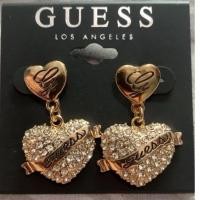 ราคา ต่างหู GUESS หัวใจประดับเพรชCZ (20044914135)