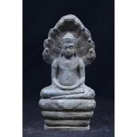 ราคา พระนาคปรกลพบุรี​ ขนาด​บูชา​ พิมพ์​พุงป่อง​ใหญ่​ กรุวัดพระศรีรัตนมหาธาตุ จ.ลพบุรี เนื้อสัมฤทธิ์​สนิมเขียว (25127666339)