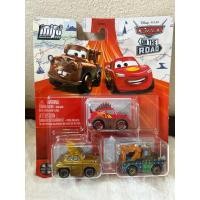 ราคา คาร์มินิ 2023 DISNEY PIXAR CARS MINI RACERS ON THE ROAD CHIEFTESS, RUMBLER MATER, McQ (25773503874)