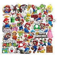 ราคา 50 ชิ้น สติ๊กเกอร์มาริโอ้ ลายการ์ตูนกันน้ำ sticker กระเป๋าเดินทางคอมพิวเตอร์หมวกกันน็อคตกแต่ง (14299327648)