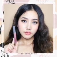 ราคา S04 Lovely Pinkของแท้แน่นอน 100% Sassy sister matt lips ลิปแมทจากแบรนด์ sassy sister 100% (2437650952)