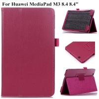 ราคา หรูหราวินเทจหนังปลอก Huawei MediaPad M3 8.4 นิ้วกรณี BTV-W09 BTV-DL09 ขาตั้งพับฝาครอบแท็บเล็ต (28857847548)