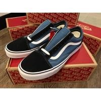 ราคา รองเท้า Vans Classic Old Skool Black/Navy ของแท้100% (2512096993)