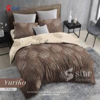 ราคา Katun LOKAL Yuriko Brown ชุดผ้าปูที่นอนผ้าฝ้ายพื้นเมือง (9142888209)
