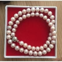ราคา สร้อยคอขาวมุกสีอมม่วงมุกแท้100% (11707184197)