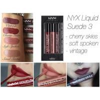 ราคา SET!! NYX liquid suede ของแท้100% (80472551)