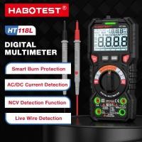 ราคา Habotest HT118L มัลติมิเตอร์แบบดิจิตอล 1000V AC/DC 6000 นับ NCV มัลติมิเตอร์ที่แม่นยําสูงช่วงอัตโนมัติ (26312571661)