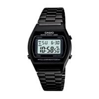 ราคา Casio (คาสิโอ) นาฬิกาข้อมือ สายสแตนเลส สีดำ รุ่น B640WB,B640WB-1A,B640WB-1ADF (1417704605)