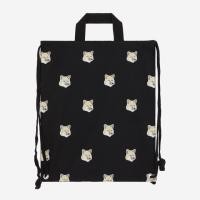 ราคา (New) maison kitsune tote backpack pastel fox head (3734056038)