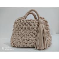 ราคา กระเป๋าถักโครเชต์ สินค้า handmade ถักจากไหมผ้ายืด ชิโนบุ (4433153203)