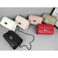 ราคา กระเป๋าผู้หญิงสายโซ่สีเงิน (13122634462)