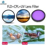ราคา Lightdow FLD CPL UV Lens Filters Kits Lens Filter 49 52 55 58 62 67 72 77 mm for Nikon Cannon Sony Pentax Fujifilm Camer (29820158318)