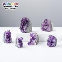 ราคา สร้อยข้อมือ หินจักระธรรมชาติ ขัดเงาอเมทิสต์ ดอกไม้ เรกิ โยคะ สีม่วง คริสตัล เครื่องประดับ 1 ชิ้น (23868463761)