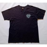 ราคา Harley-Davidson T-Shrit Made in U.S.A. สีดำคอวี รอบอก 46" สภาพ 80 % (26373439464)